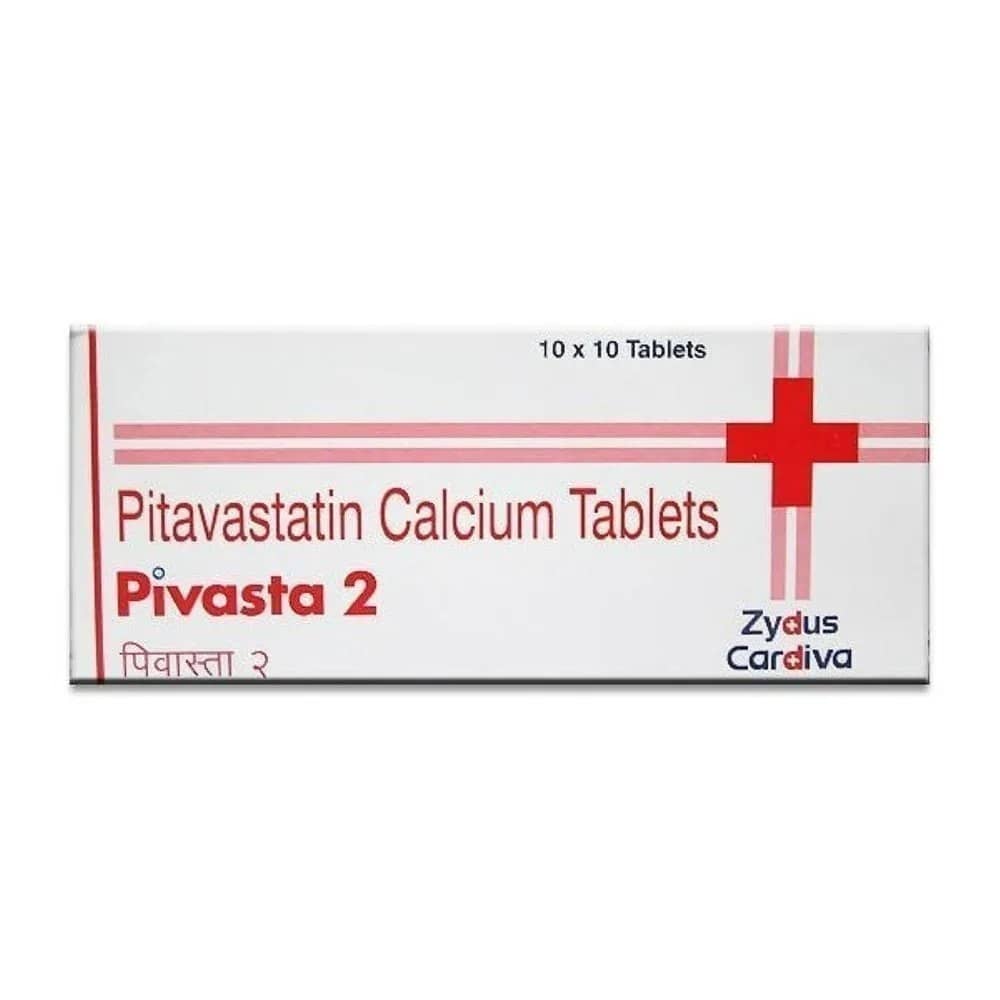 Pivasta (Pitavastatin) 2 mg Tablets