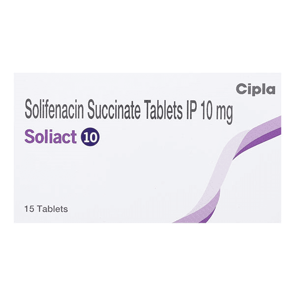 Soliact (Solifenacin) Tablets 10 mg product image 1
