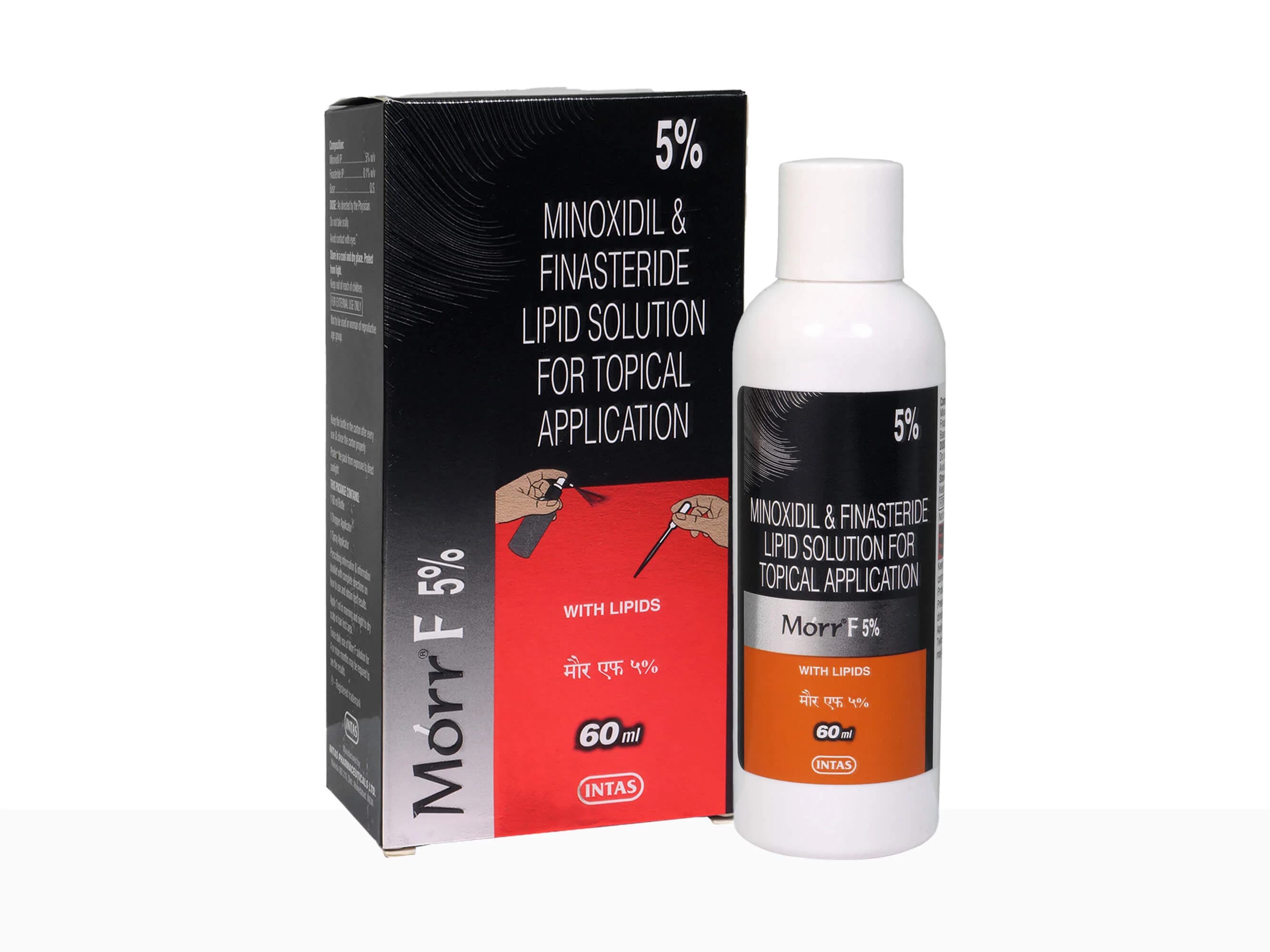 Morr-F (Minoxidil/Finasteride) 5% 60 ml product image 1