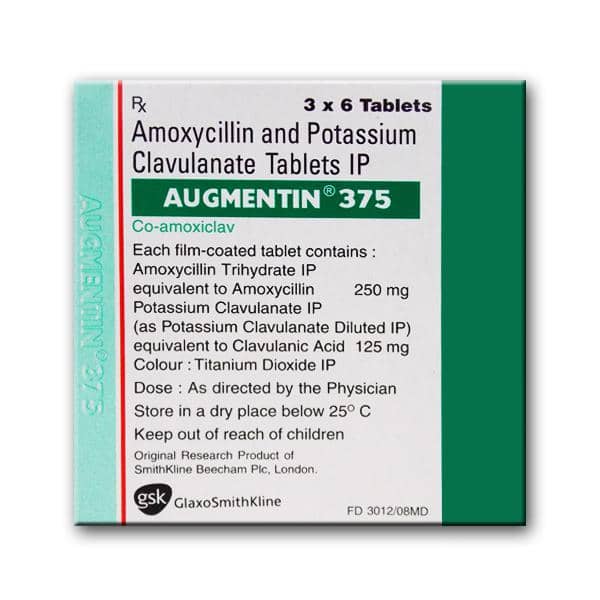 Augmentin 375 mg Tablets