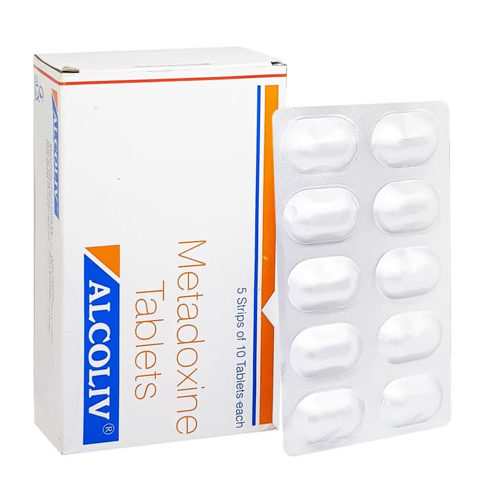Alcoliv 500 mg Tablets (Metadoxine) product image 1