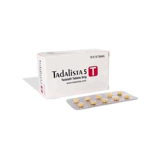 Tadalista 5 mg Tablets