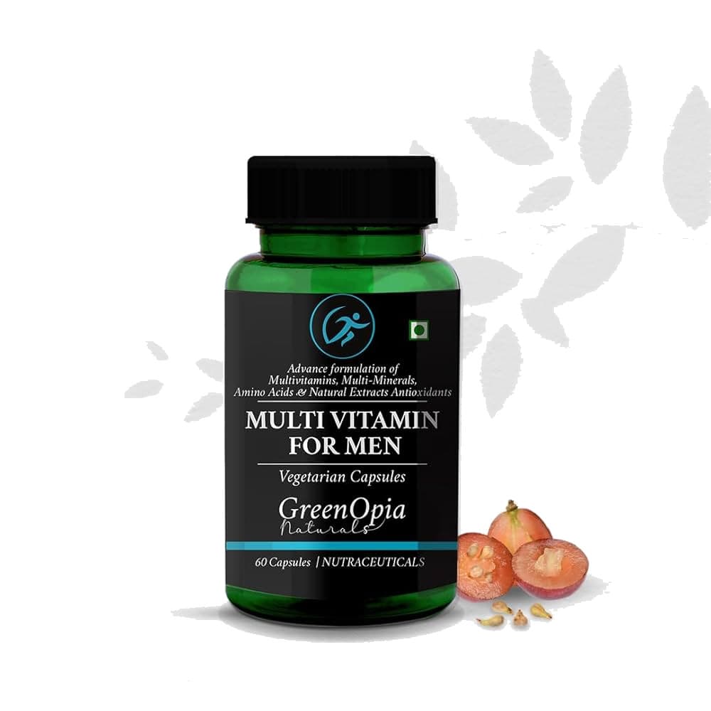 GreenOpia Naturals Multivitamin for Men Vegetarian Capsules product image 1