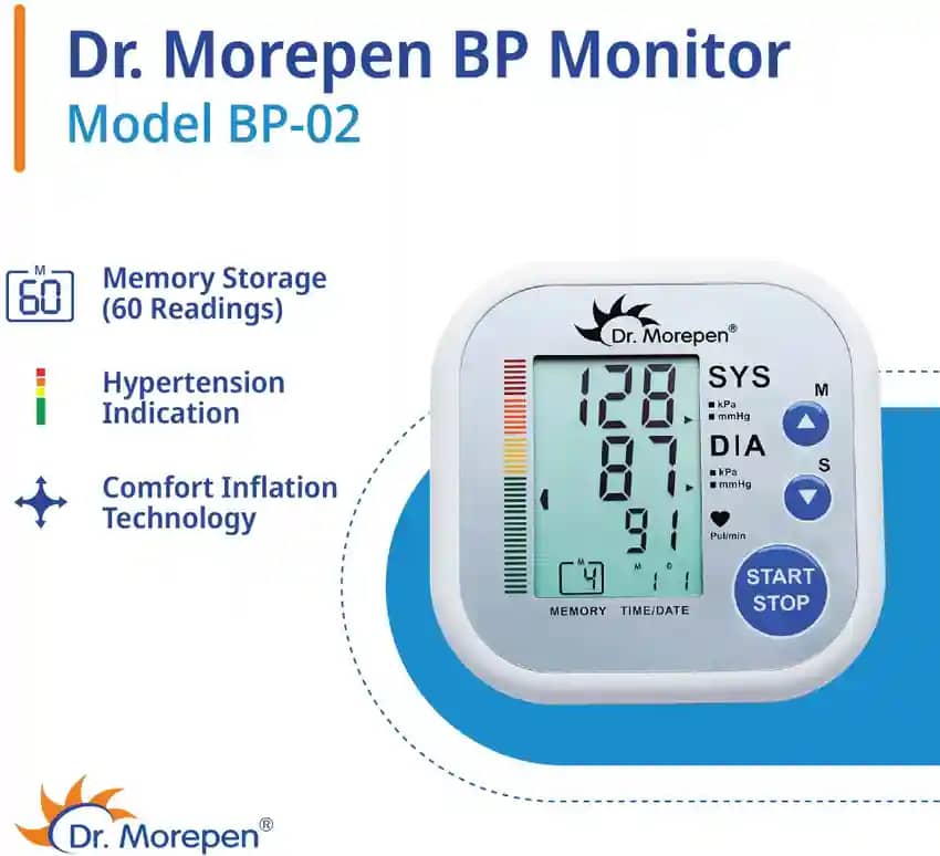 Dr Morepen BP 02 Blood Pressure Monitor
