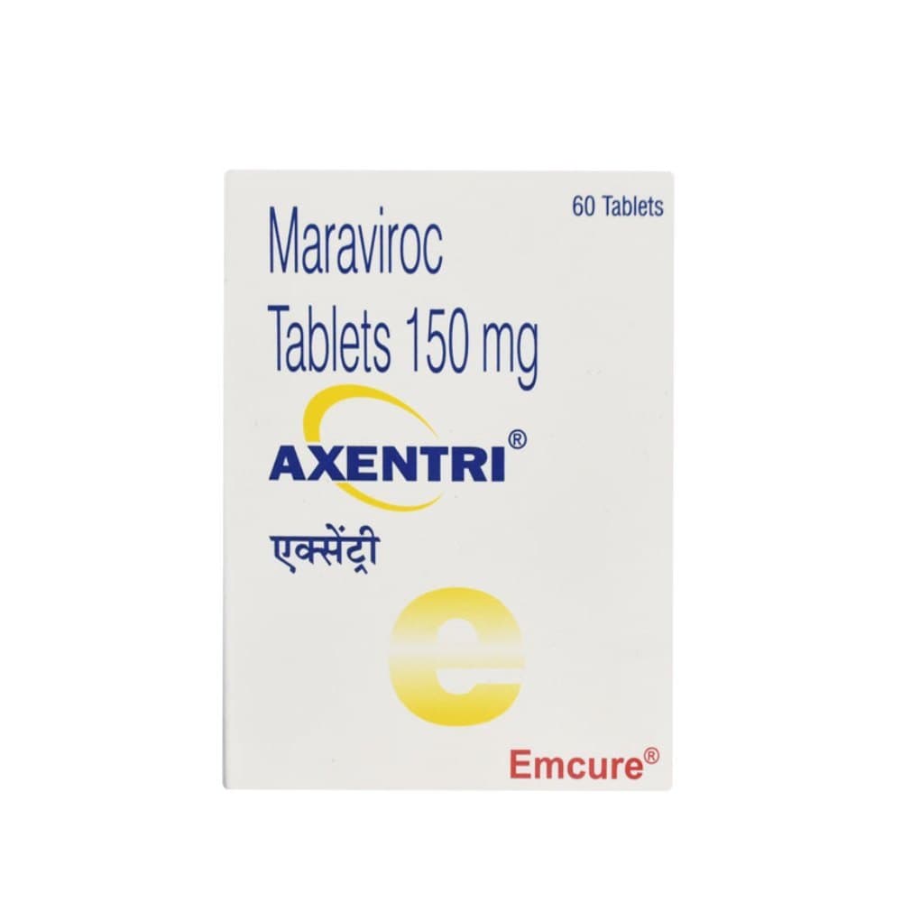 Axentri Tablets (Maraviroc) 150 mg product image 1
