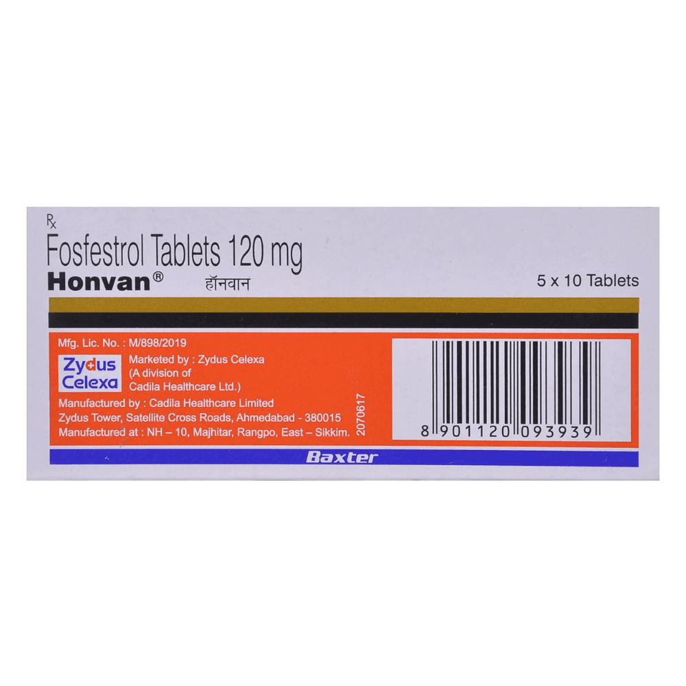 Honvan 120 mg Tablets (Fosfestrol Tetrasodium)