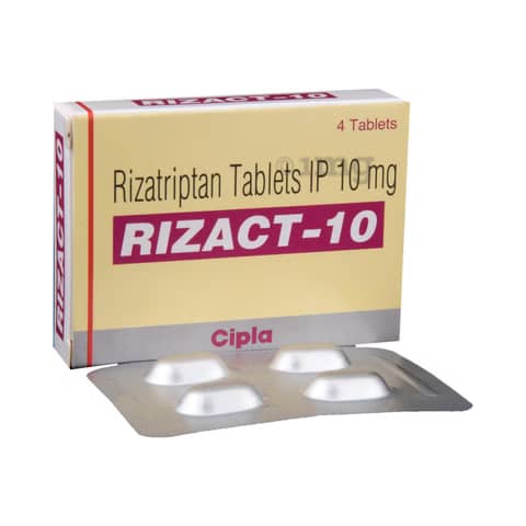 Rizatriptan 10 mg Tablets