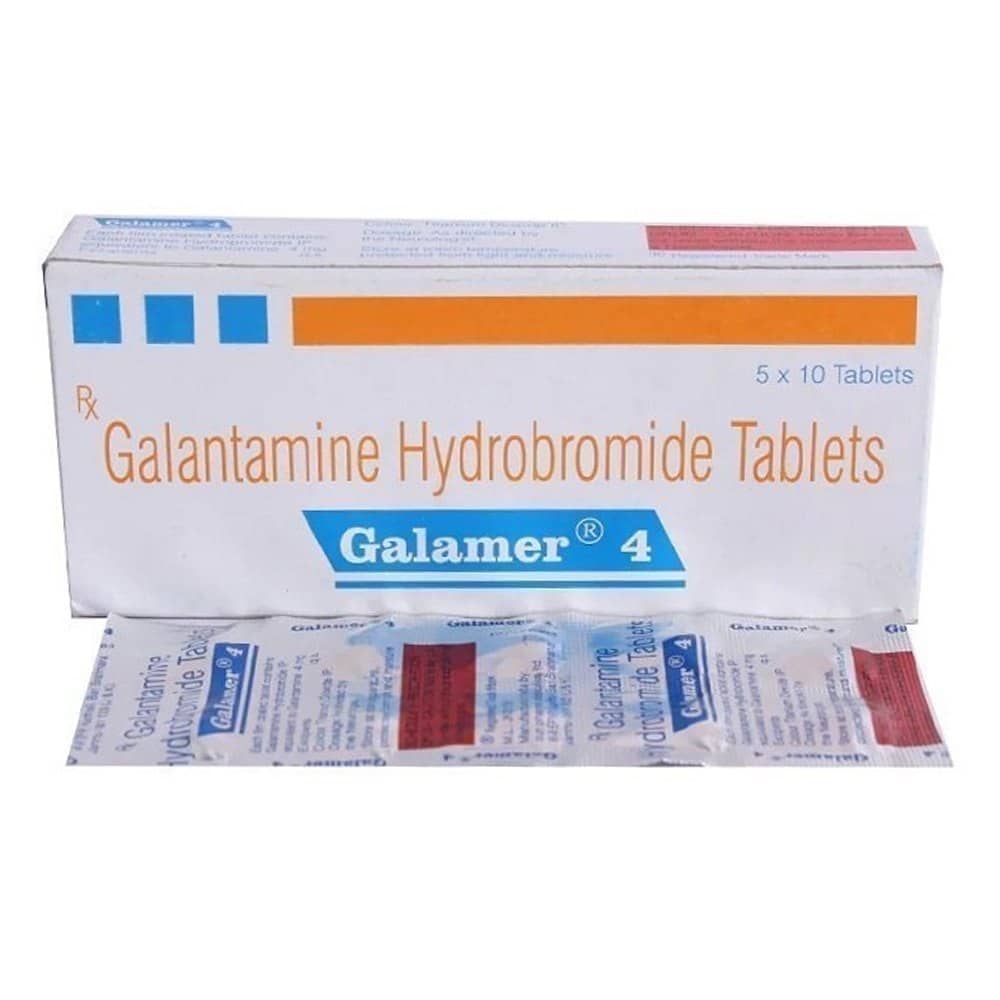 Galamer Tablets (Galantamine) 4 mg