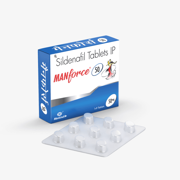 Manforce 50 mg Tablets