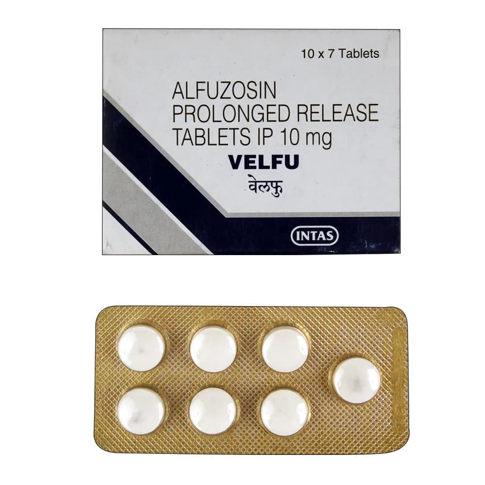 Velfu Tablets PR (Alfuzosin) 10 mg product image 1