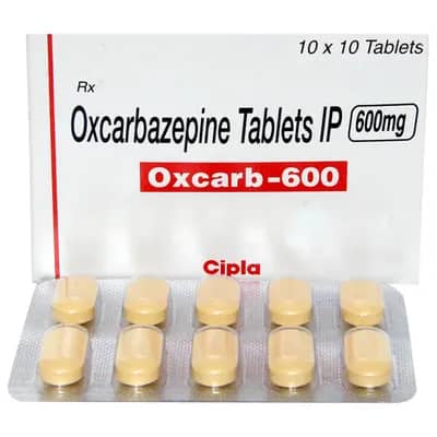 Oxcarb (Oxcarbazepine) Tablets 600 mg