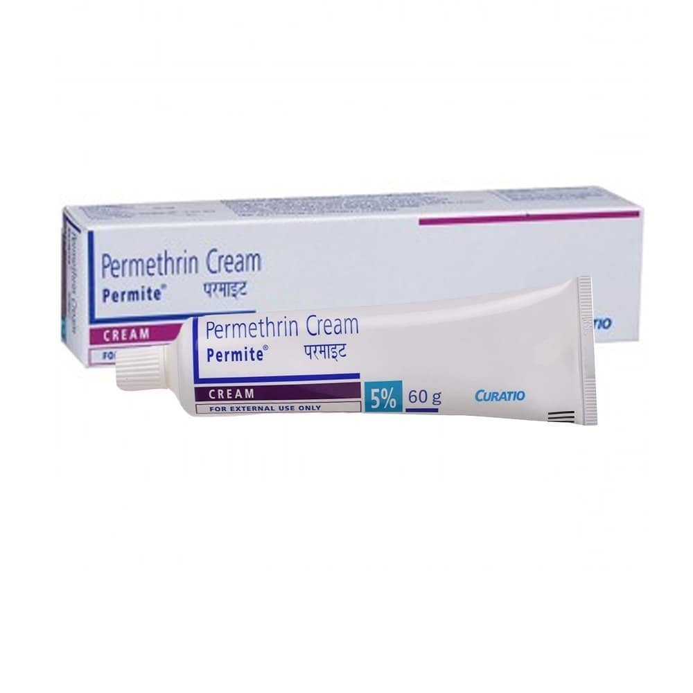 Permite Cream(Permethrin) 5% w/w 60g