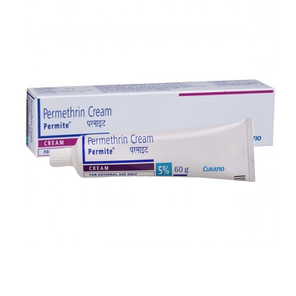 Permite Cream(Permethrin) 5% w/w 60g product image 1