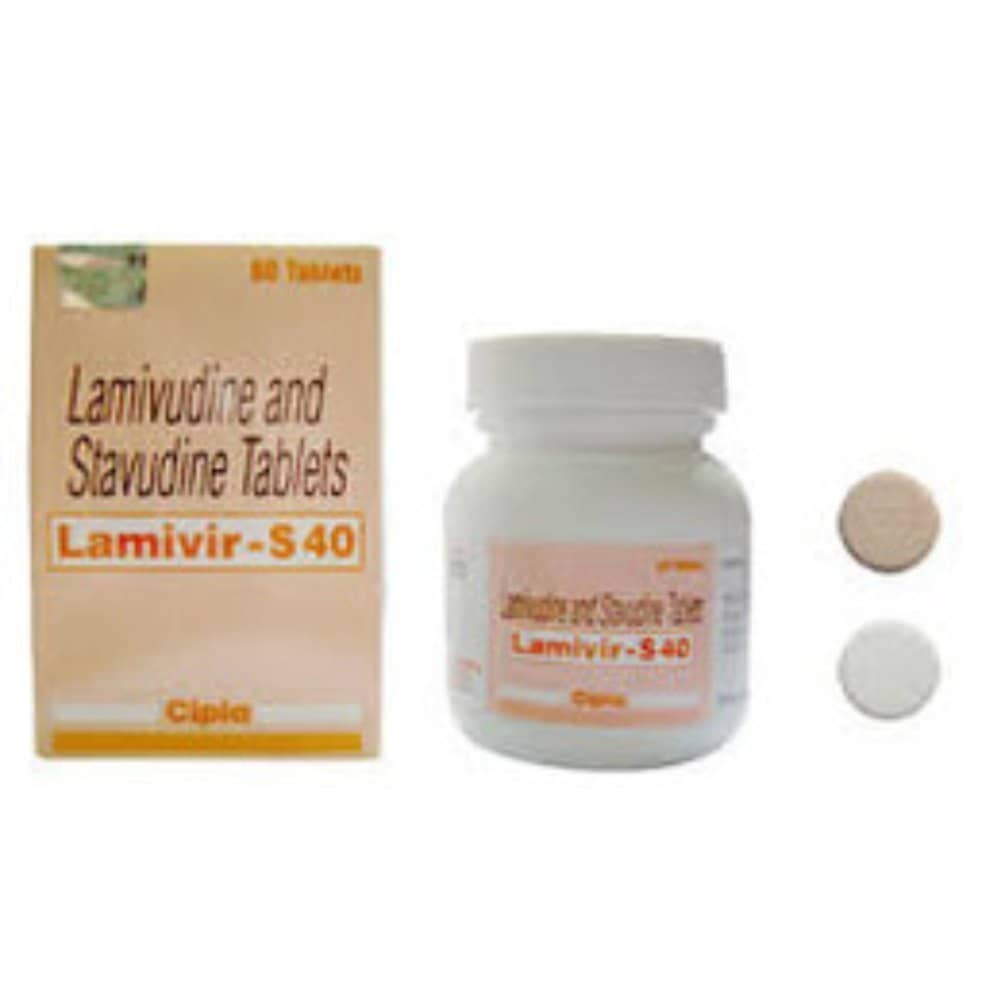 Lamivir S (Lamivudine/Stavudine ) 40 mg Tablets