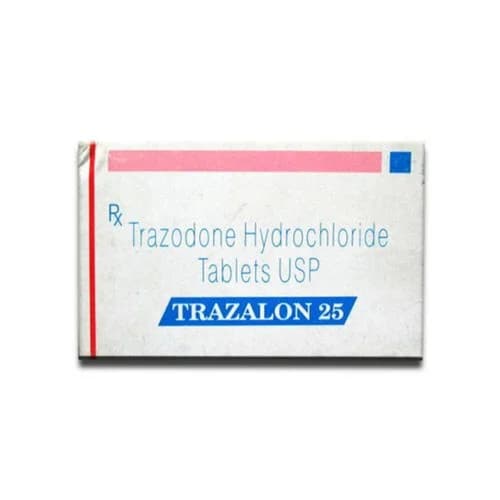 Tripax Tablets (Trazodone) 25 mg product image 1