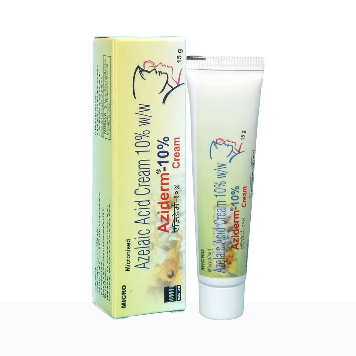 Aziderm Cream (Azelaic Acid) 10% w/w