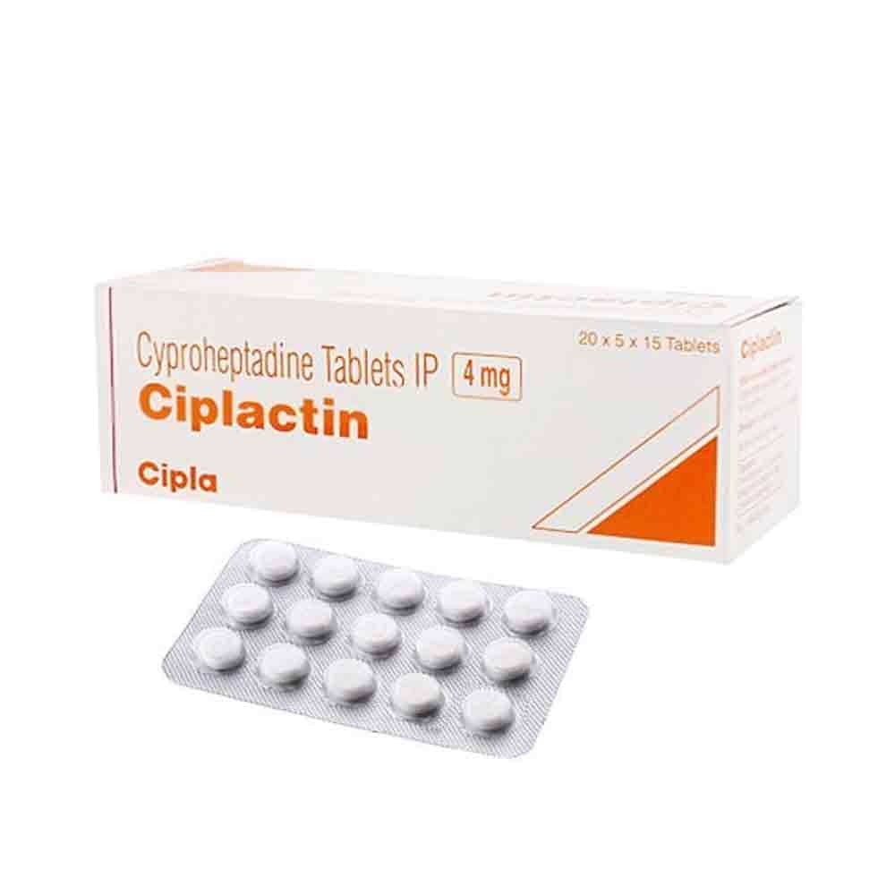 Ciplactin (Cyproheptadine) 4 mg Tablets