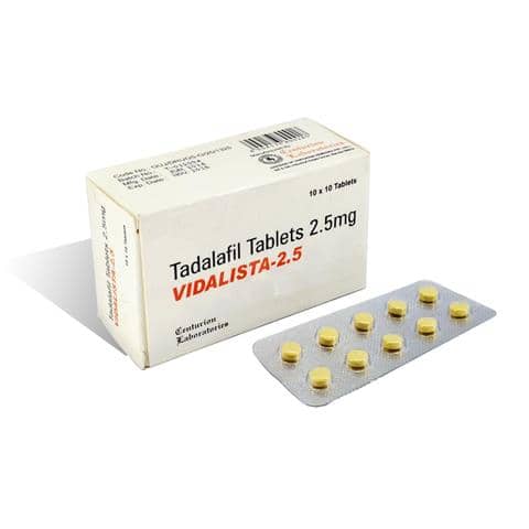 Vidalista 2.5 mg Tablets
