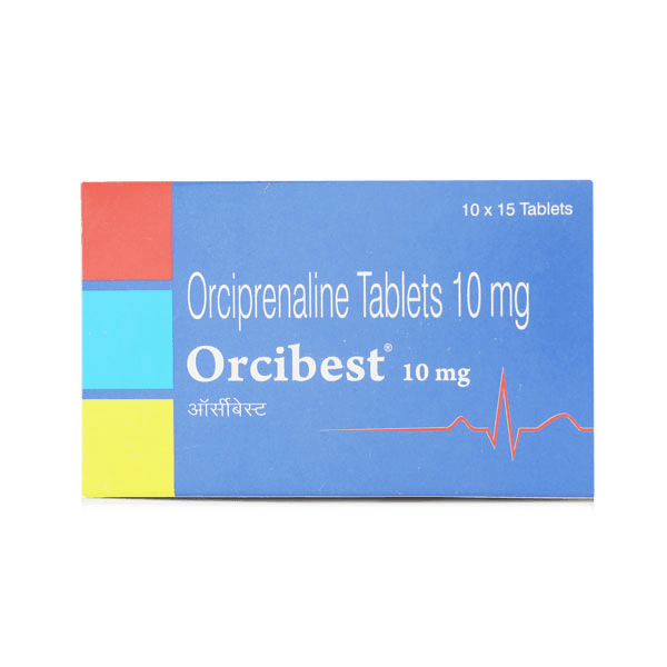 Orcibest (Orciprenaline) Tablets 10 mg product image 1