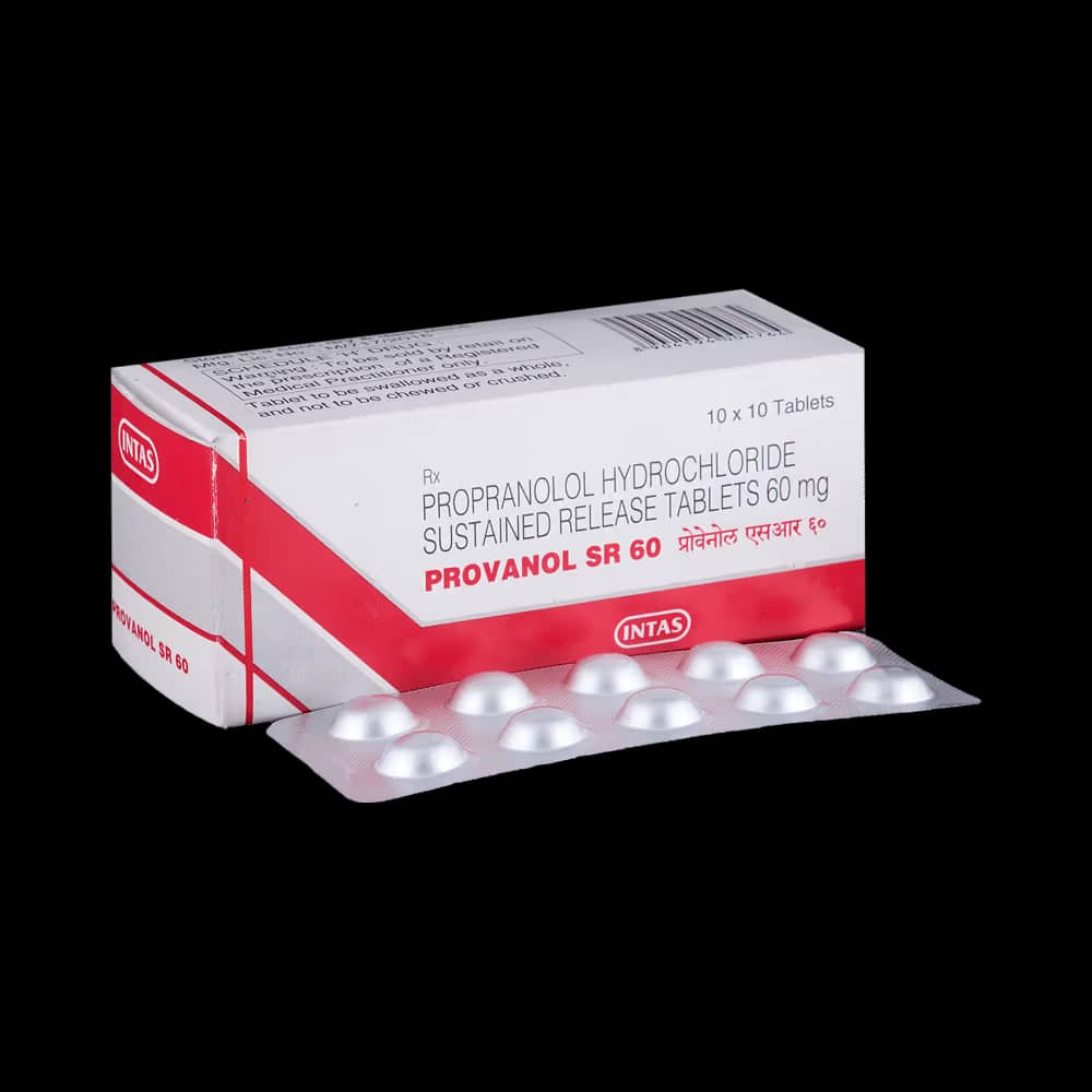 Provanol (Propranolol) 60 mg Tablets