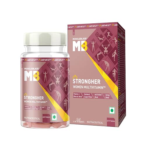 MuscleBlaze StrongHer Multivitamin for Women