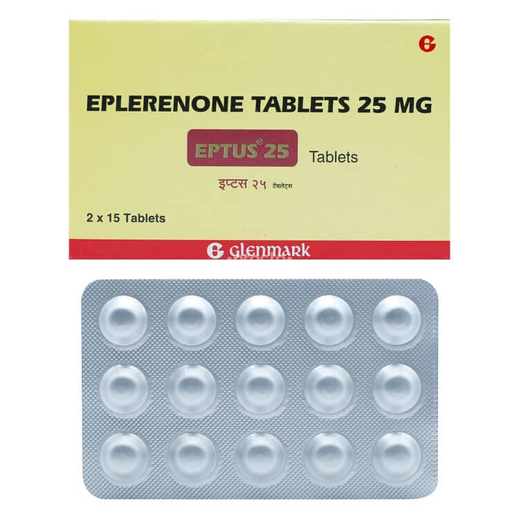 Eptus (Eplerenone) 25 mg Tablets