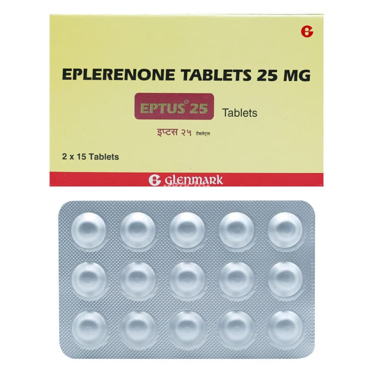 Eptus (Eplerenone) 25 mg Tablets product image 1
