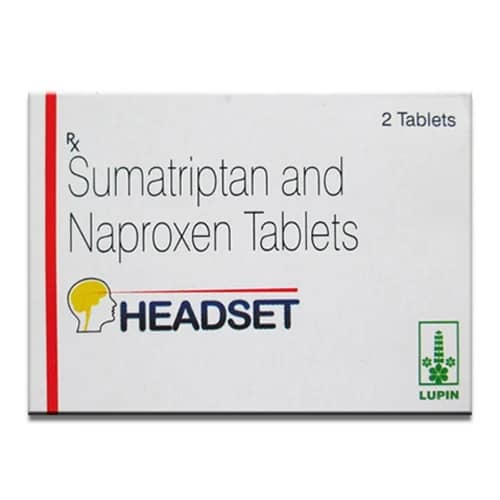 Headset Tablets (Sumatriptan/Naproxen)