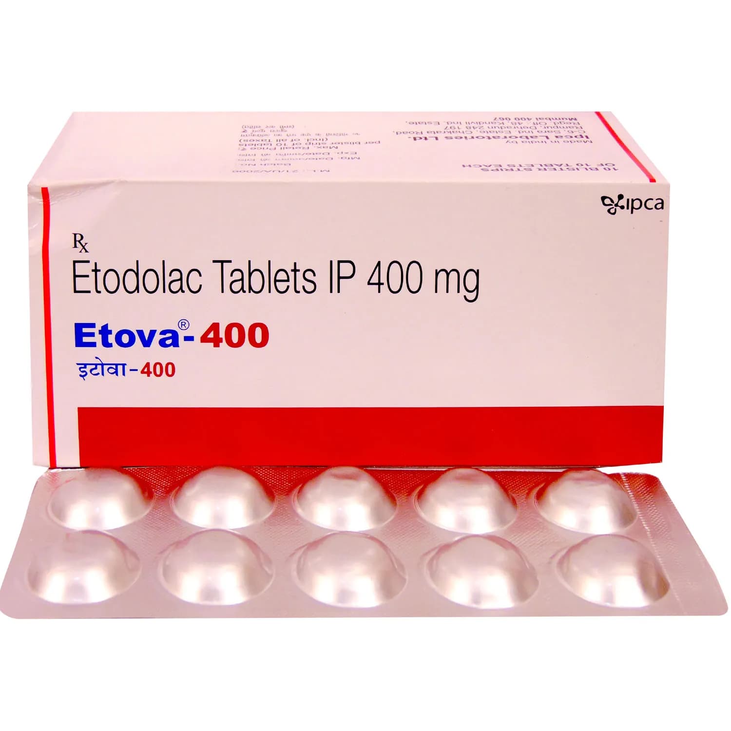 Etova (Etodolac) Tablets 400 mg product image 1