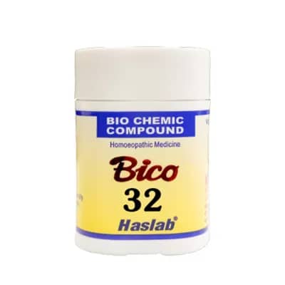 Haslab Bico 32 Biochemic Compound Tablets