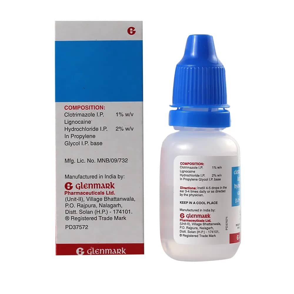 Candid Ear Drop (Clotrimazole) 10 ml Bottle
