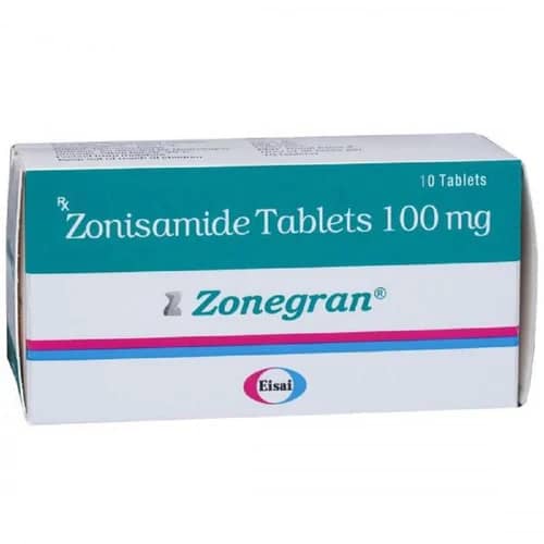 Zonegran Tablets (Zonisamide) 100 mg