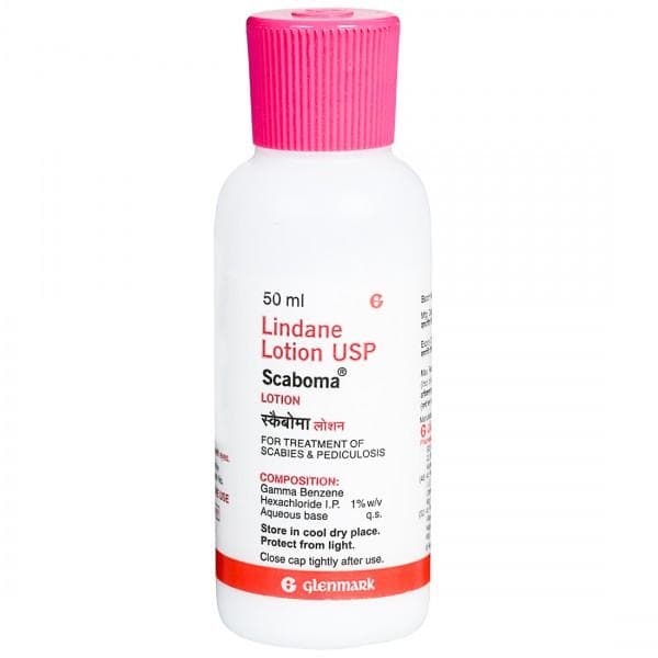 Scaboma Lotion (Lindane/Gamma Benzene Hexachloride ) 100 ml product image 1