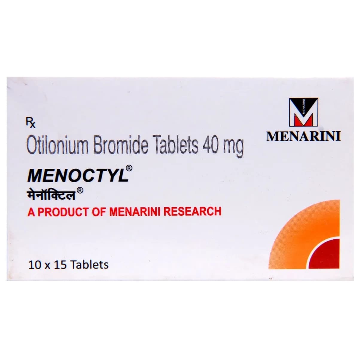 Menoctyl (Otilonium Bromide) Tablets 40 mg product image 1
