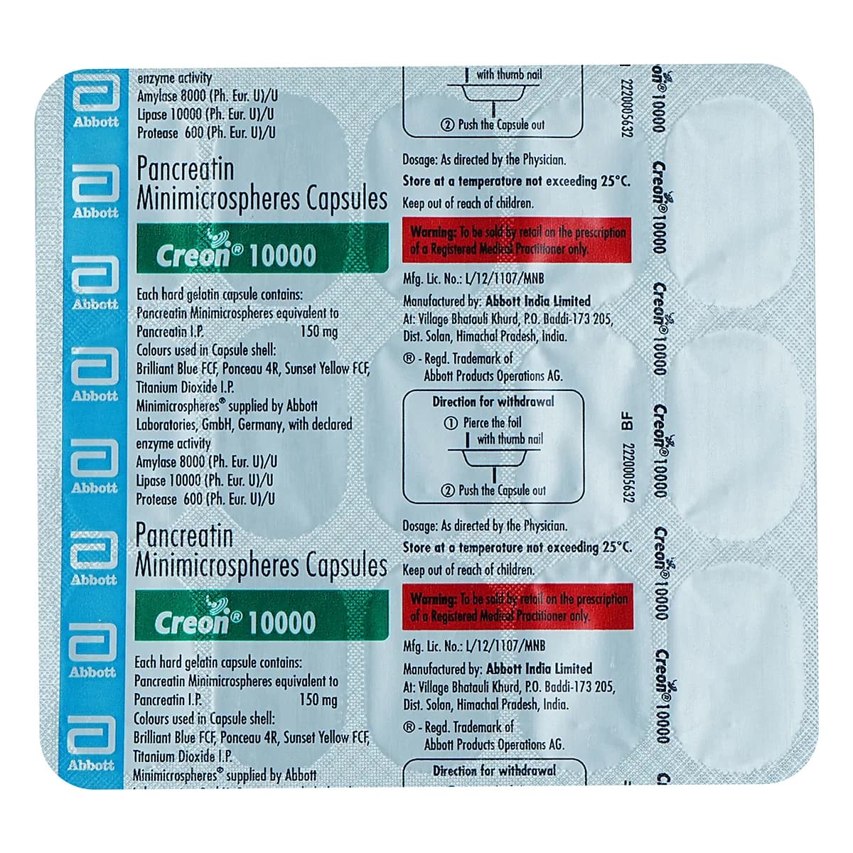 Creon (Pancreatin) Capsules 10000 product image 1