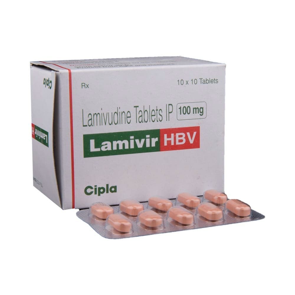 Lamivir (Lamivudine) 100 mg Tablets product image 1