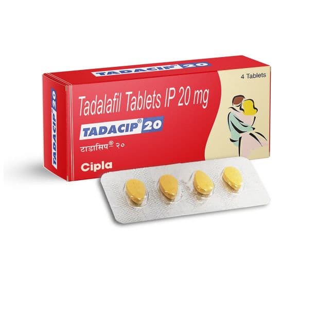 Tadacip 20 mg Tablets product image 1
