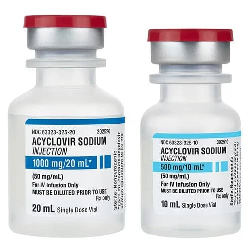 Acyclovir Sodium Injection 1000 mg/20 ml
