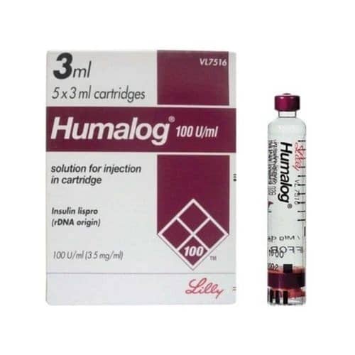 Humalog Solution for Injection (Insulin Lispro) 100 ml
