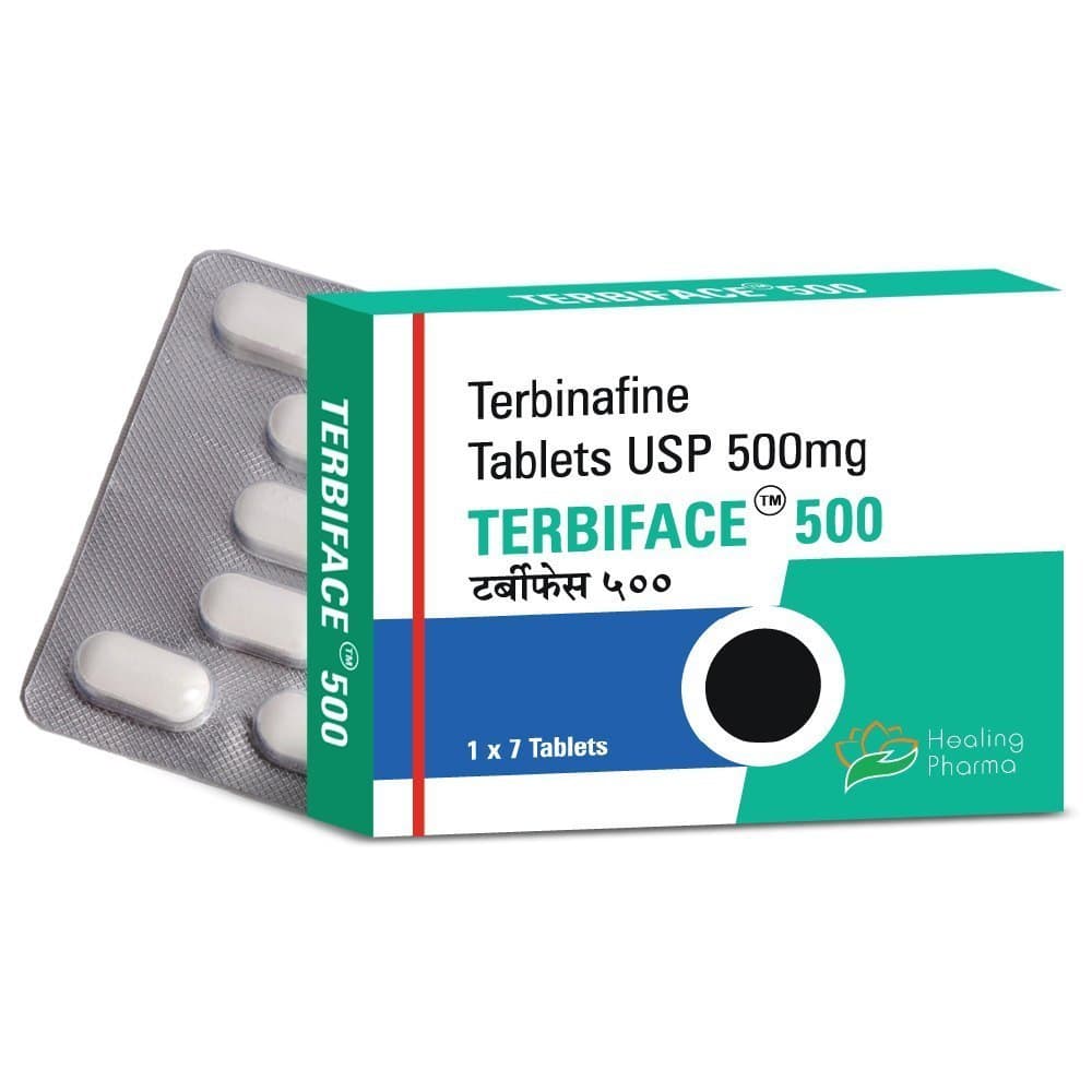 Terbiface (Terbinafine) 500 mg Tablets