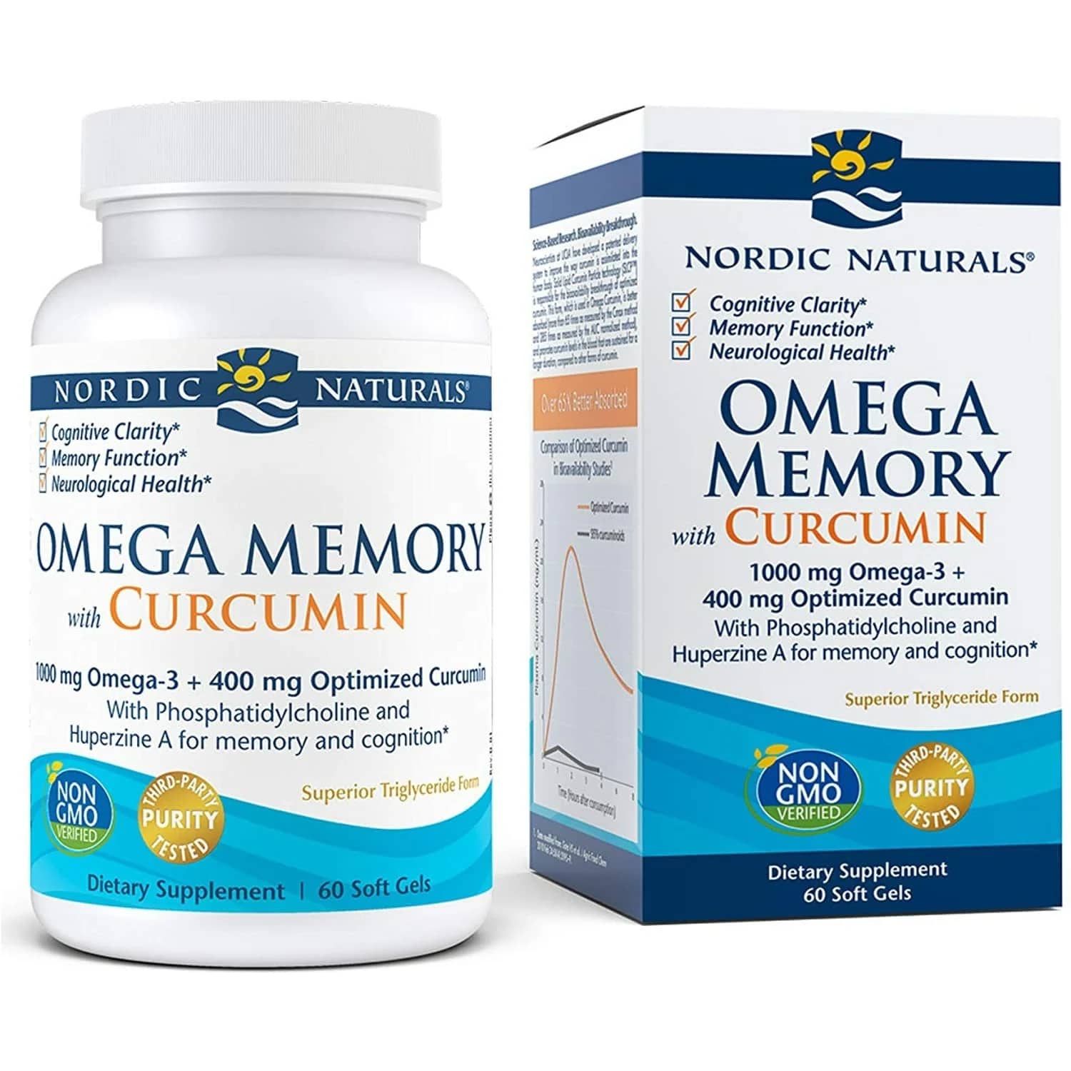 Nordic Naturals Omega Memory with Curcumin