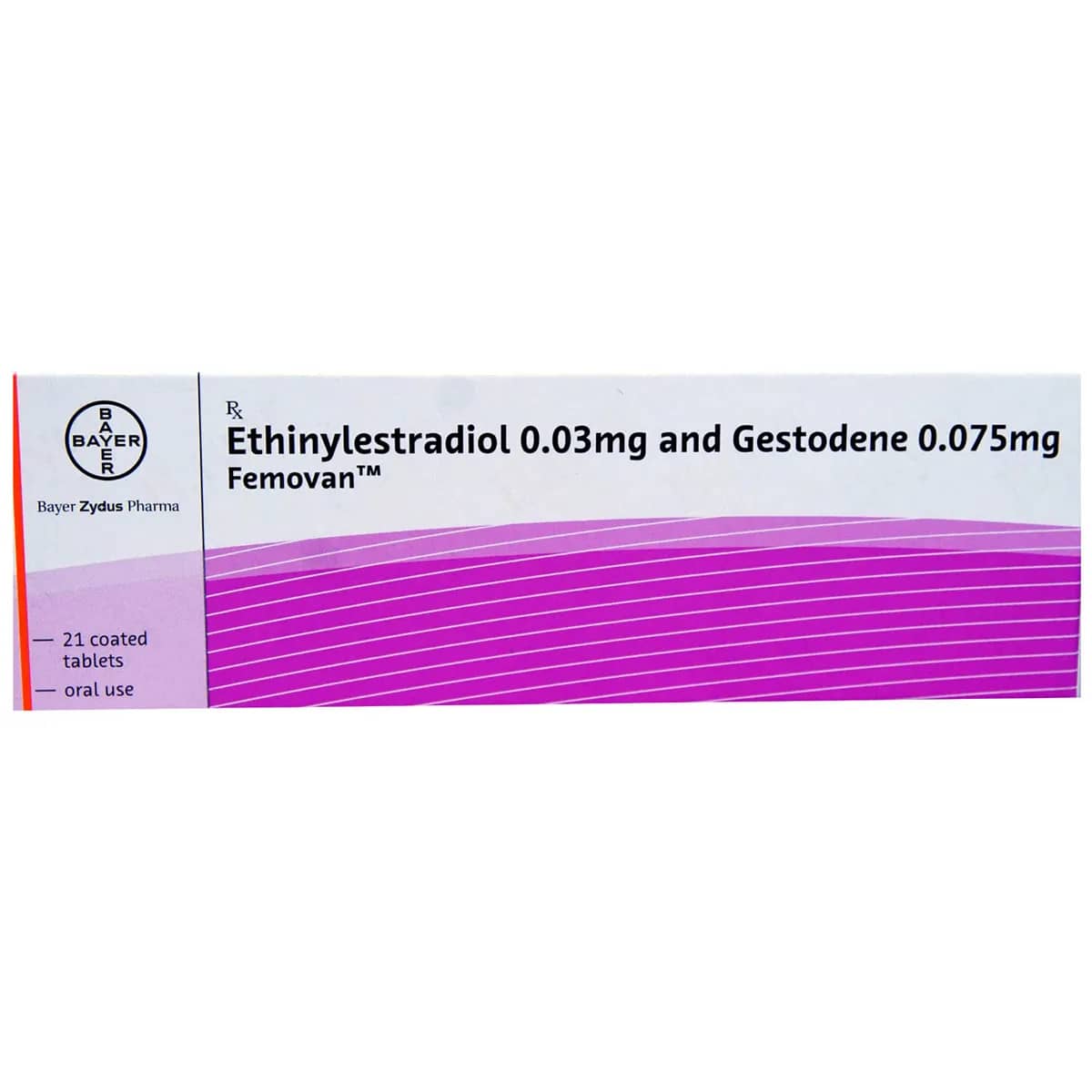 Femovan (Ethinyl Estradiol/Gestodene) Tablets 0.03mg/0.075mg