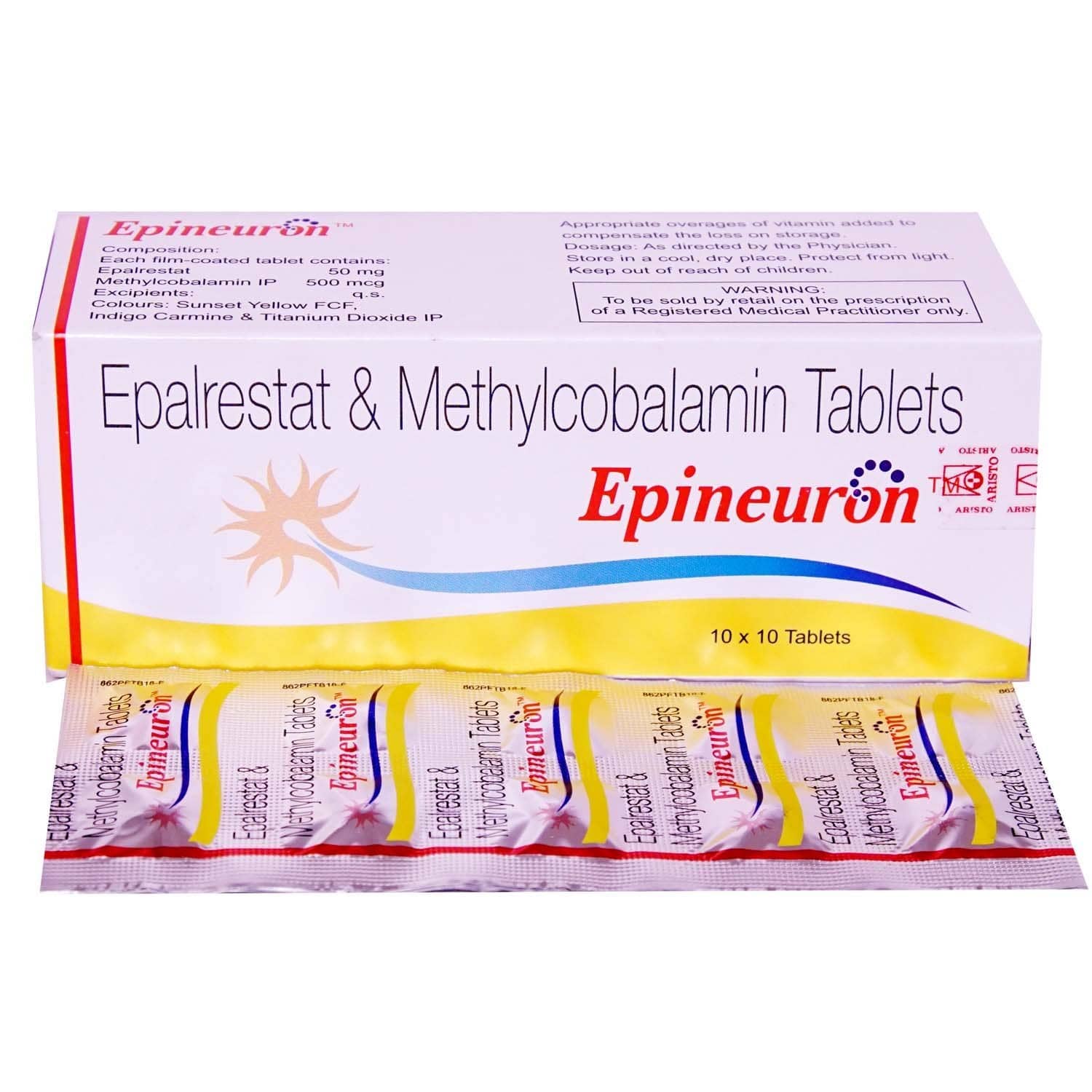 Epineuron SR Tablets (Epalrestat/Methylcobalamin)