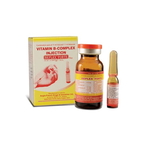 Beplex Forte Plus Injection (Vitamin B-Complex) 11 ml product image 1