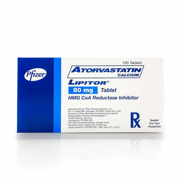 Lipitor 80mg Tablets | Pfizer