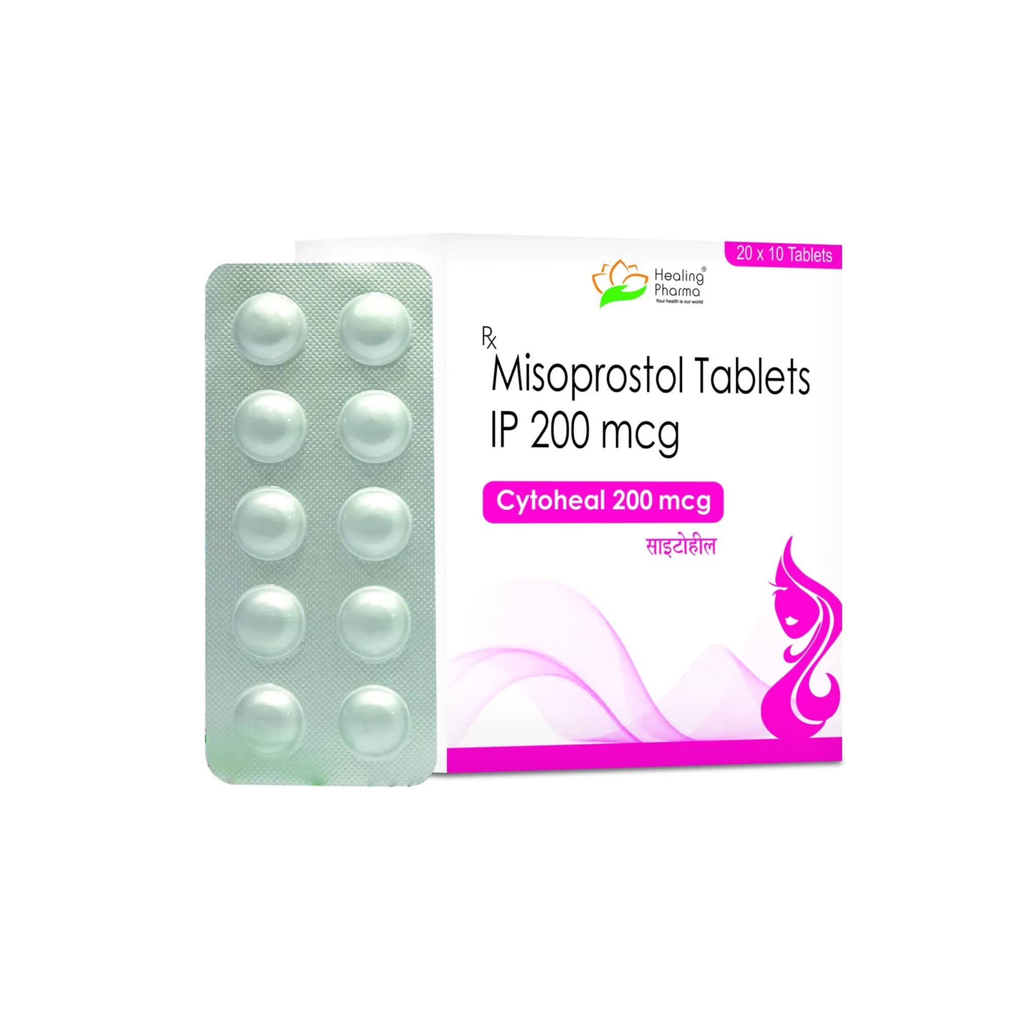 Cytoheal Tablets 200 mcg (Misoprostol)