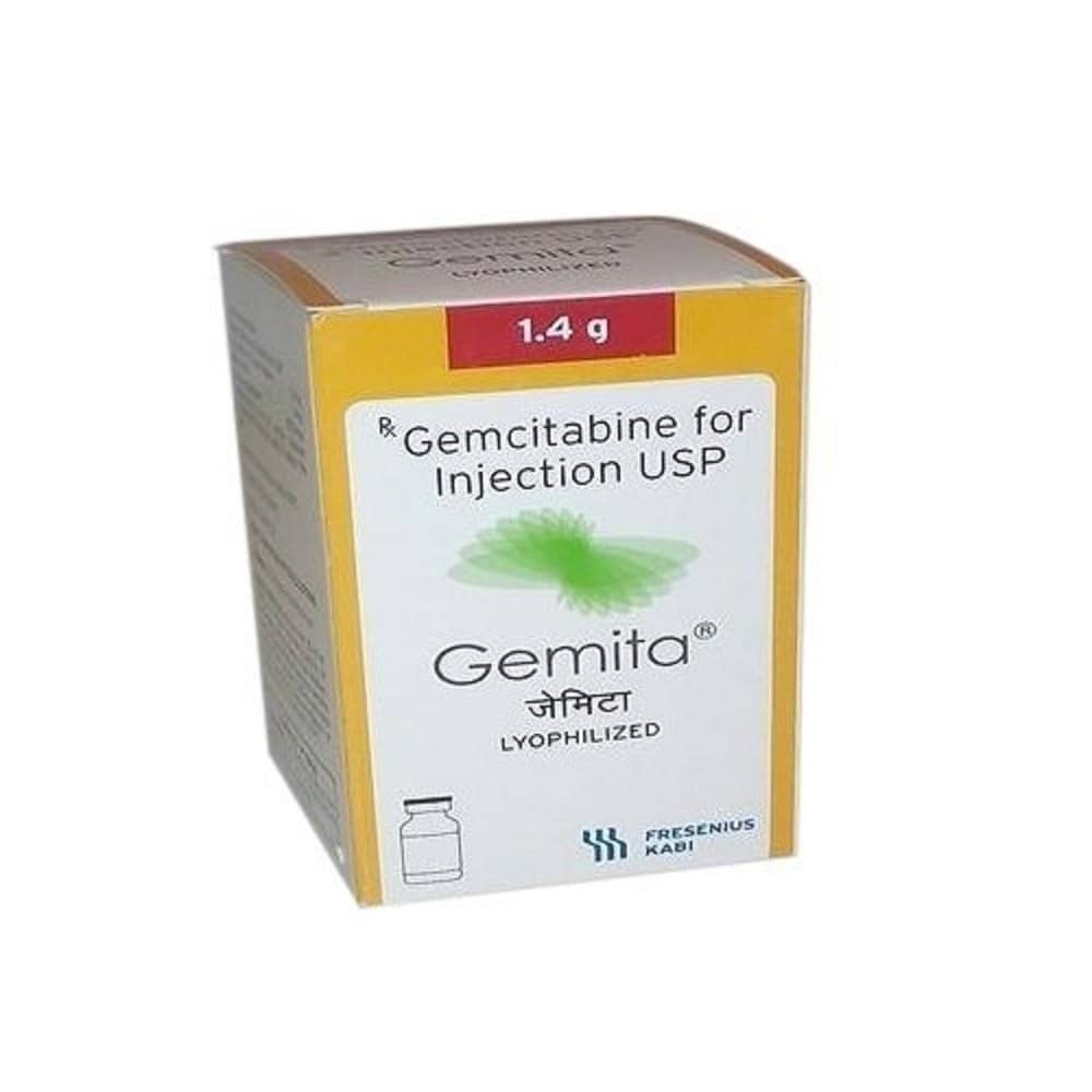 Gemita Injection (Gemcitabine) 1400 mg Injection