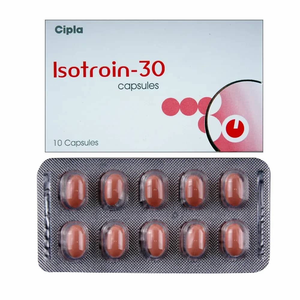 Isotroin 30 mg Capsules