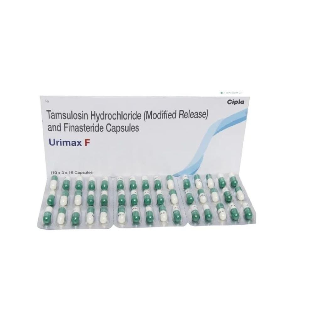 Urimax F (Tamsulosin/Finasteride) 0.4 mg/5 mg product image 1