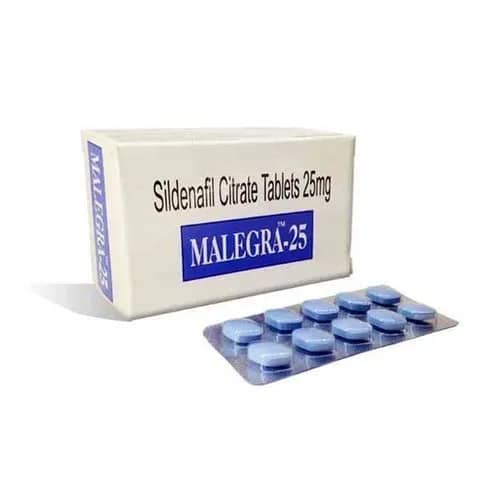 Malegra 25 mg Tablets